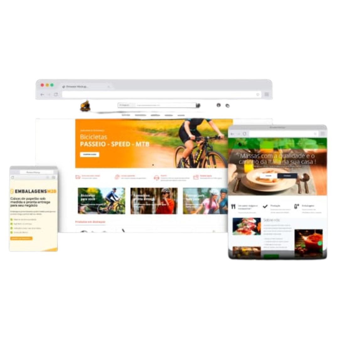 Sites que convertem em qualquer tela